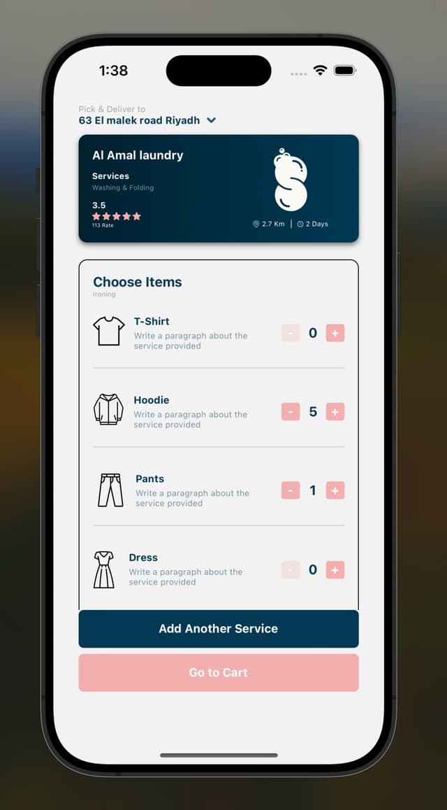 Sabonnah Laundry App screenshot 10