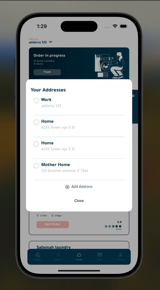 Sabonnah Laundry App screenshot 11