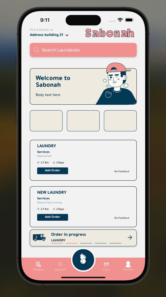 Sabonnah Laundry App screenshot 13