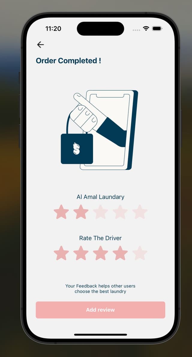 Sabonnah Laundry App screenshot 8