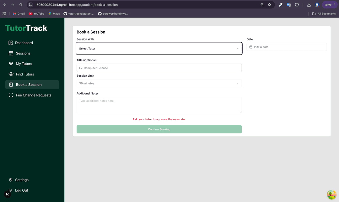 TutorTrack screenshot 10