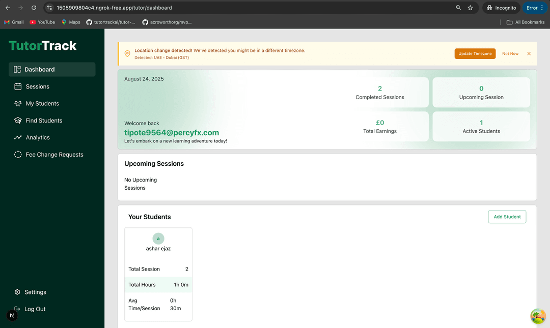 TutorTrack screenshot 13