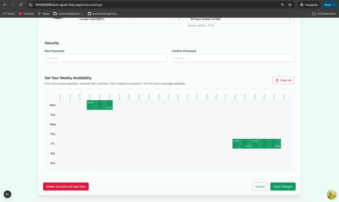 TutorTrack screenshot 17