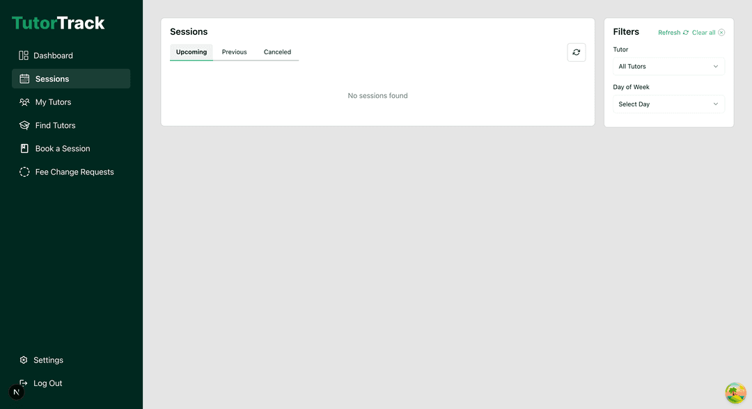TutorTrack screenshot 2