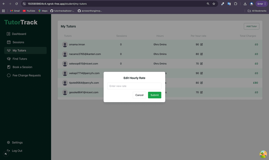 TutorTrack screenshot 9